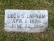 Leon S Lapham 1899-1951 gravestone Leon S Lapham 1899-1951 gravestone