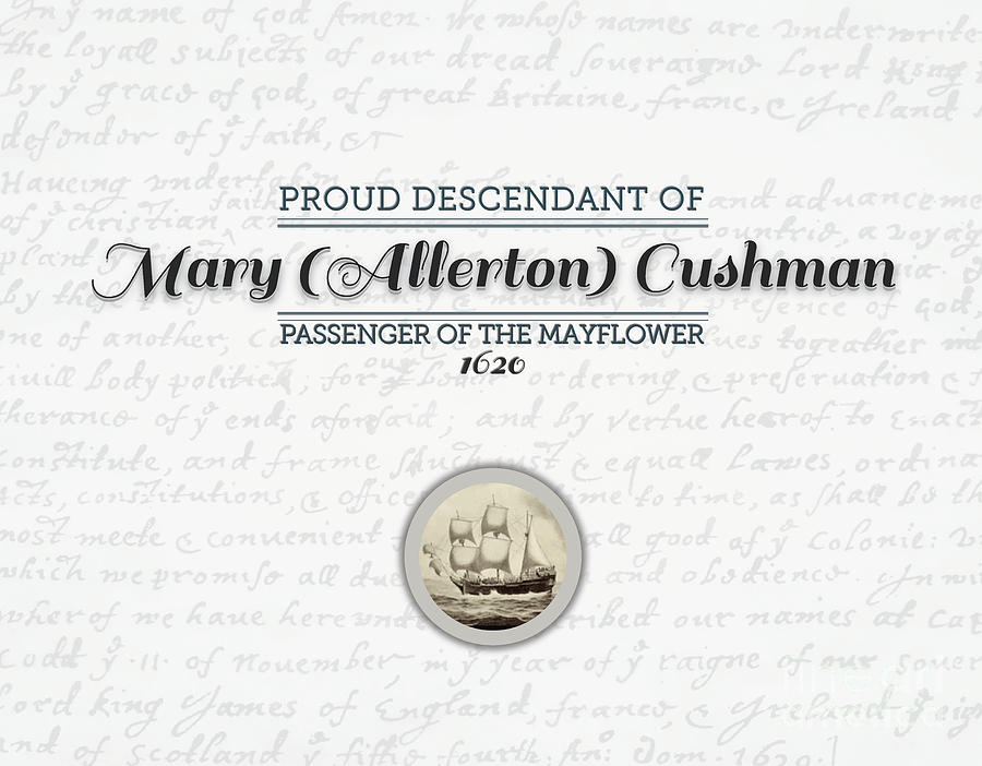 Mary Allerton Mayflower Branch List